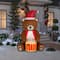 6ft. Airblown® Animated Inflatable Mixed Media Drumming Teddy Bear